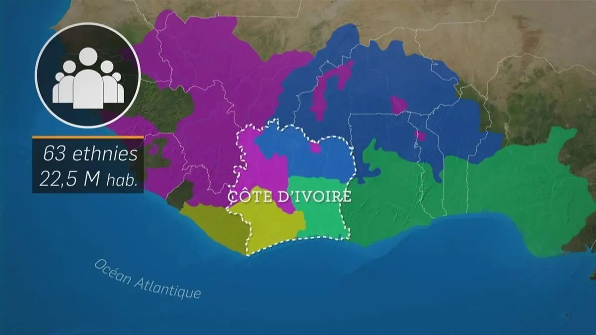 Le dessous des cartes Côte d'Ivoire : l'Afrique des possibles