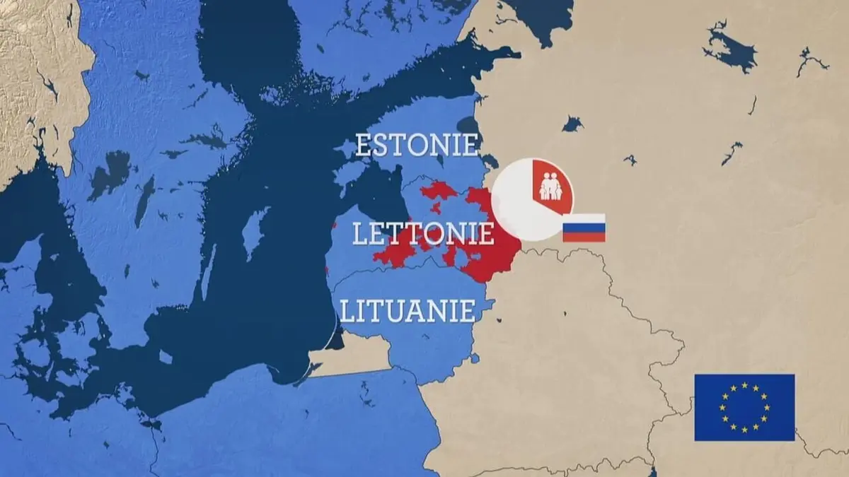 Le dessous des cartes Pays Baltes : aux portes de la guerre