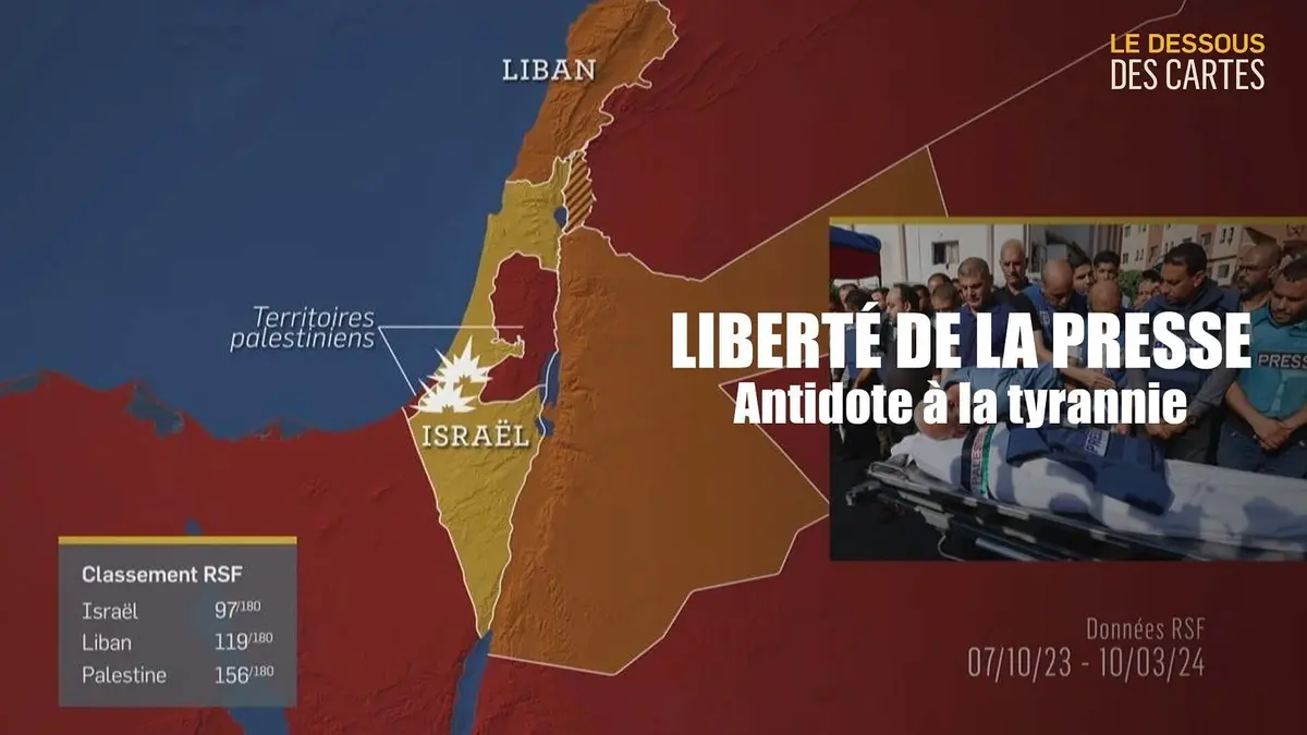 Le dessous des cartes Liberté de la presse : antidote à la tyrannie