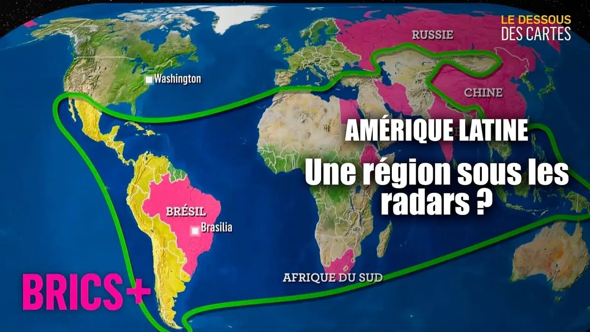 Le dessous des cartes Amérique latine : une région sous les radars ?