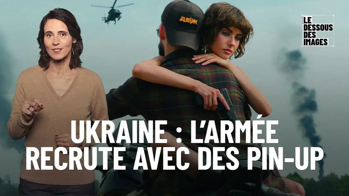 Le dessous des images Ukraine : l'armée recrute avec des pin-up