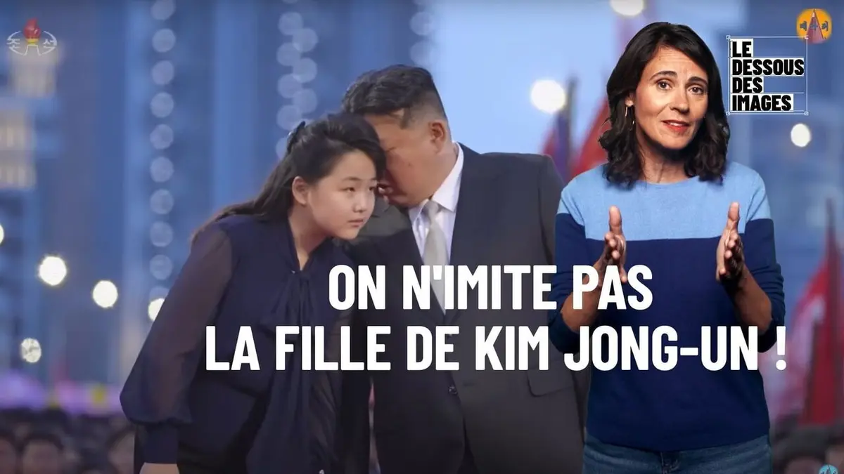 Le dessous des images On n'imite pas la fille de Kim Jong Un !
