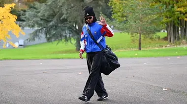 Les footballeurs sur le terrain de la mode