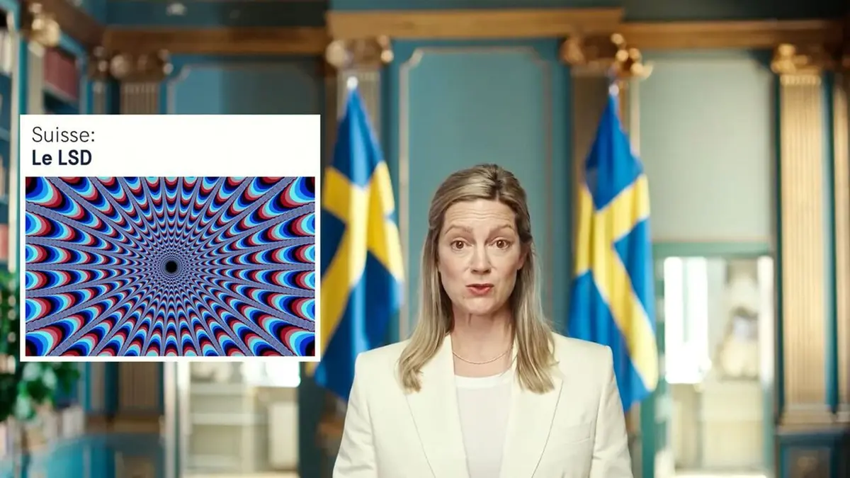 Le dessous des images Suède-Suisse : un spot anti-confusion !