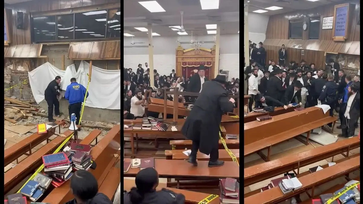 Le dessous des images Un tunnel, une synagogue et la mécanique du complot