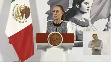 La présidente du Mexique fait son Télématin