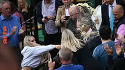 Le dessous des images  Entartage : quand l'image éclabousse