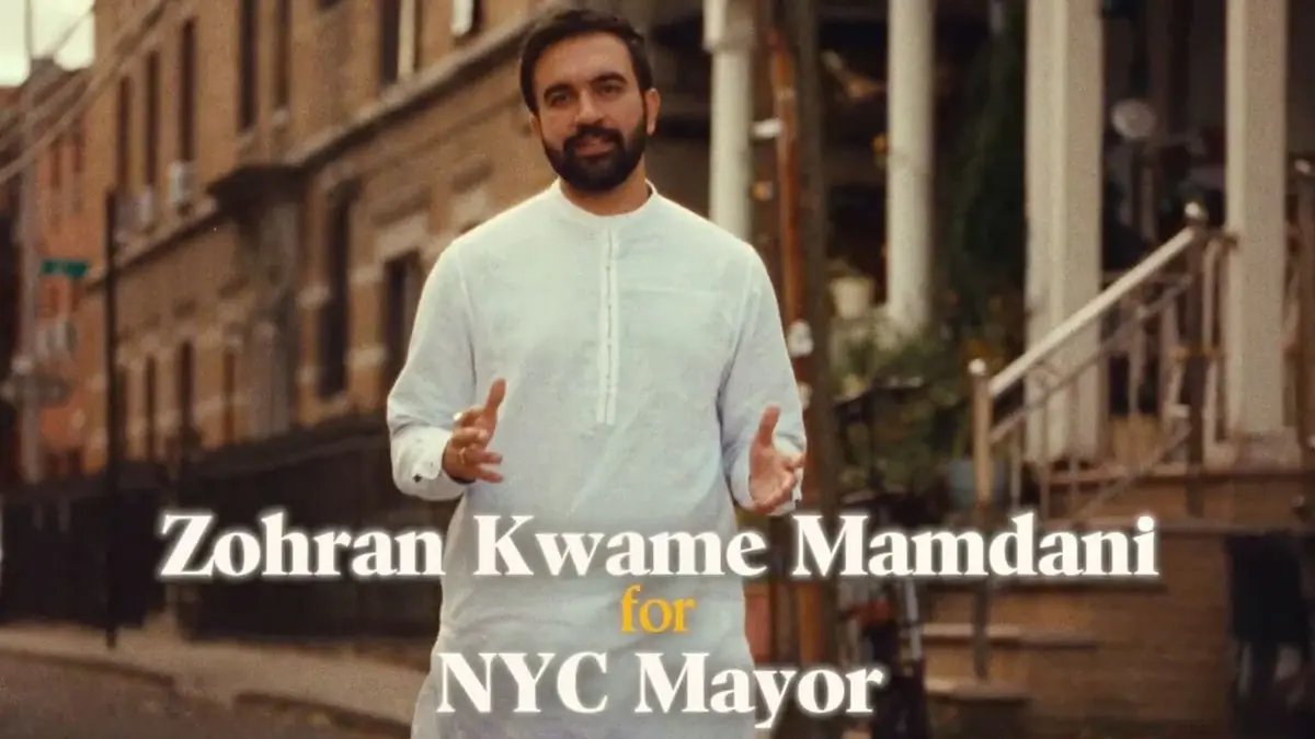 Le dessous des images Zohran Mamdani : la conquête de New York