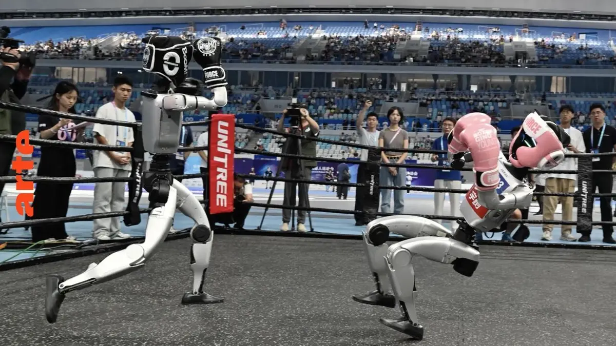Le dessous des images Le charme menaçant des robots chinois