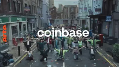 La cryptomonnaie fait sa pub