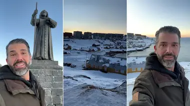 Groenland : le fils Trump jette un froid