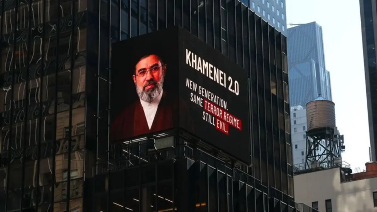 Le dessous des images Les écrans de Times Square pour Netanyahou ?