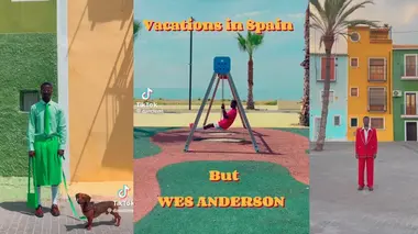 TikTok en mode Wes Anderson