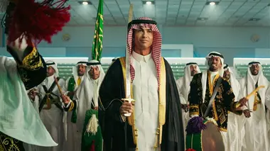 La parade saoudienne des footballeurs