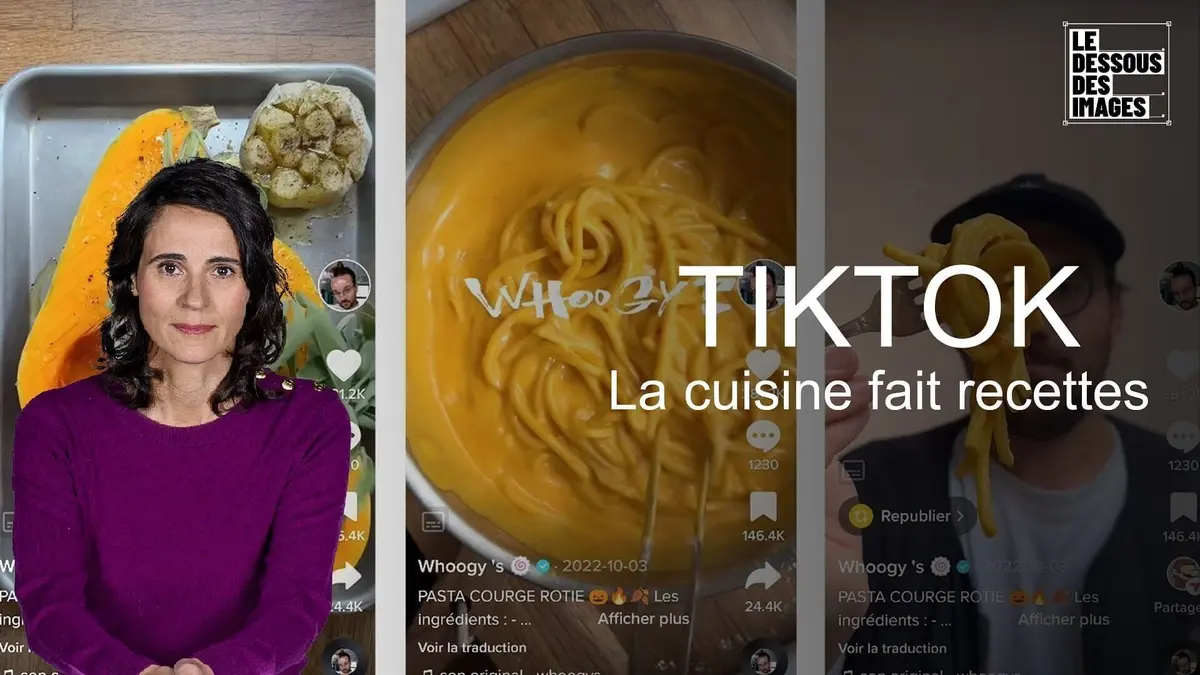 Le dessous des images TikTok : la cuisine fait recettes