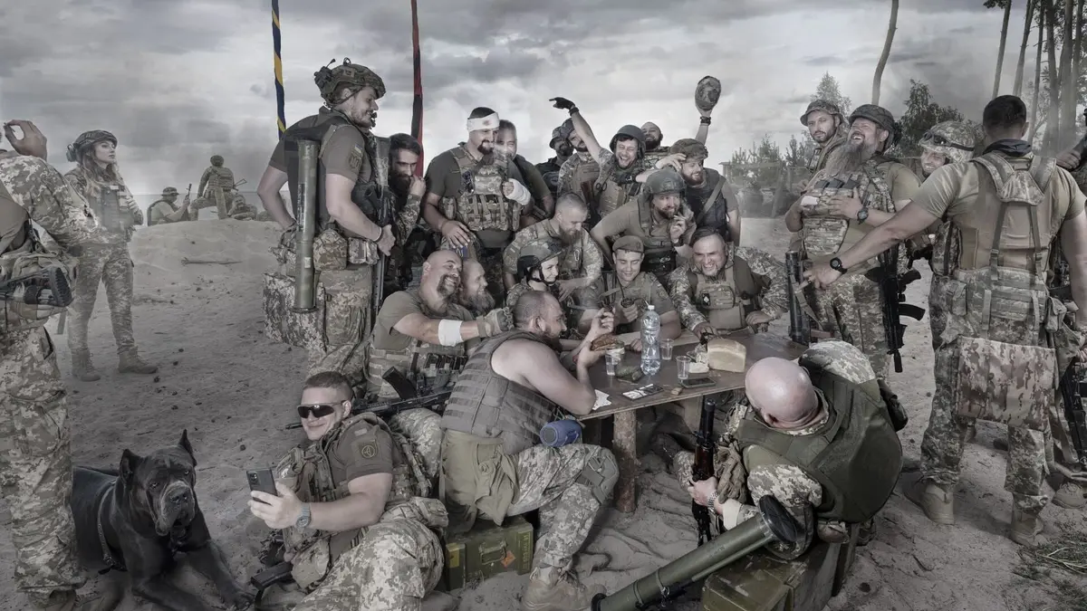 Le dessous des images Ukraine : un tableau, une guerre de symboles