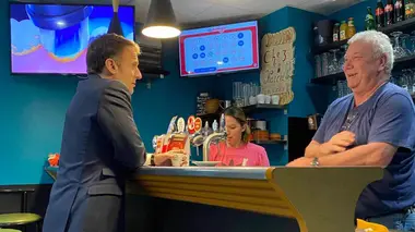 Le président et la communication au comptoir