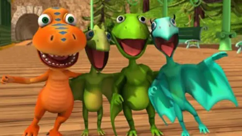 Le Dino train S01E49 Sous le volcan