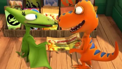 Le Dino train S01E53 On cherche la poupée Tiny