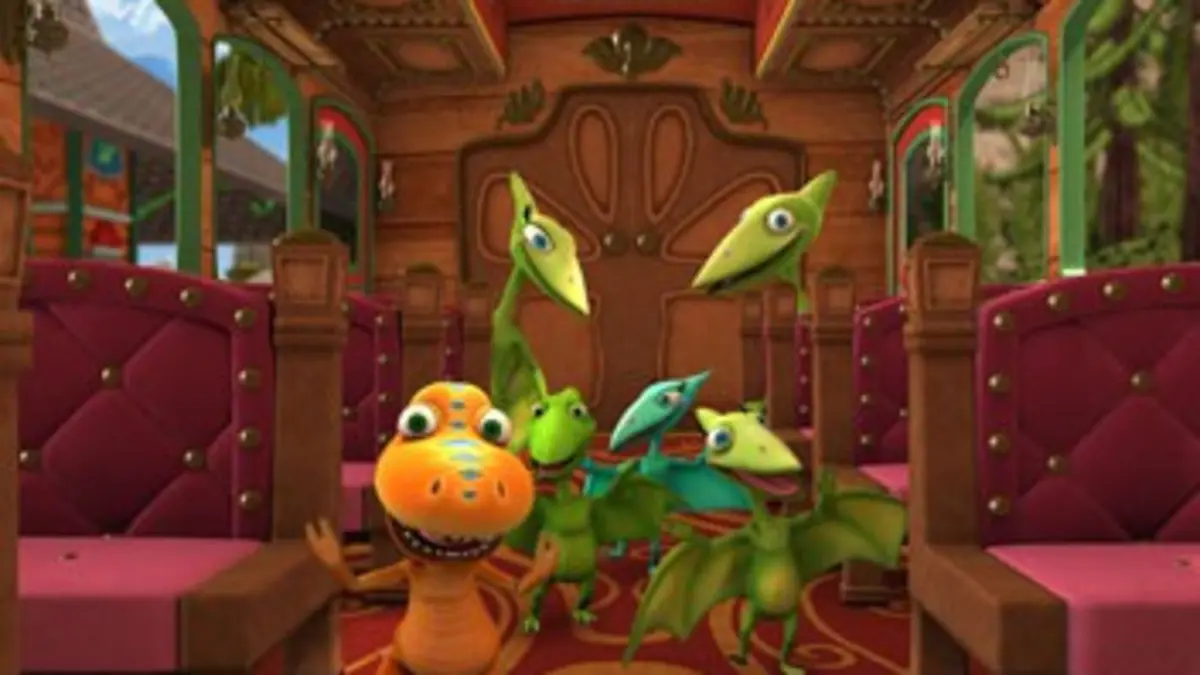 Le Dino train S01E75 Le Dino train en panne