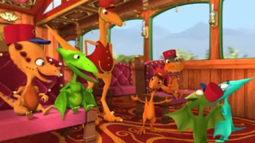 Le Dino train S01E62 La pyjama partie