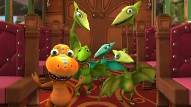 Le Dino train S01E19 Derek le deinonychus