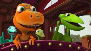 Le Dino train S03E01 Le train solaire