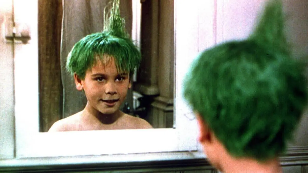 Visuel de Le garçon aux cheveux verts