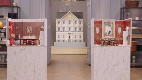 Le grand concours de miniatures S01E01 La salle à manger Regency