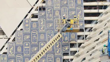 Le grand musée égyptien, un chantier pharaonique