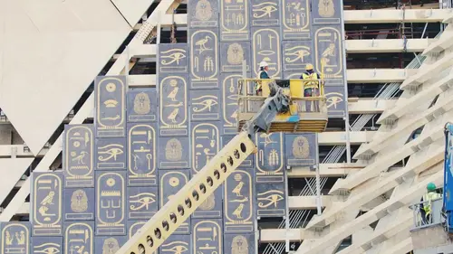 Le grand musée égyptien, un chantier pharaonique