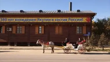 Le fleuve Ienisseï, Doudinka