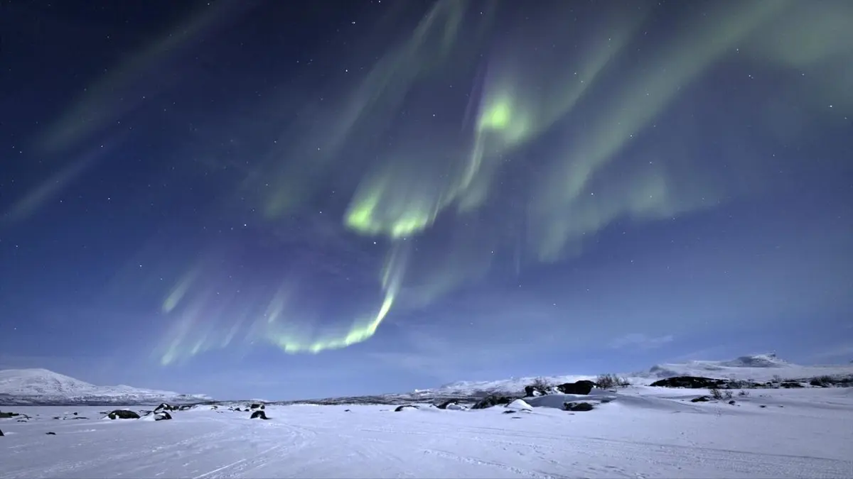 Le grand show de la nature Danse avec les aurores boréales