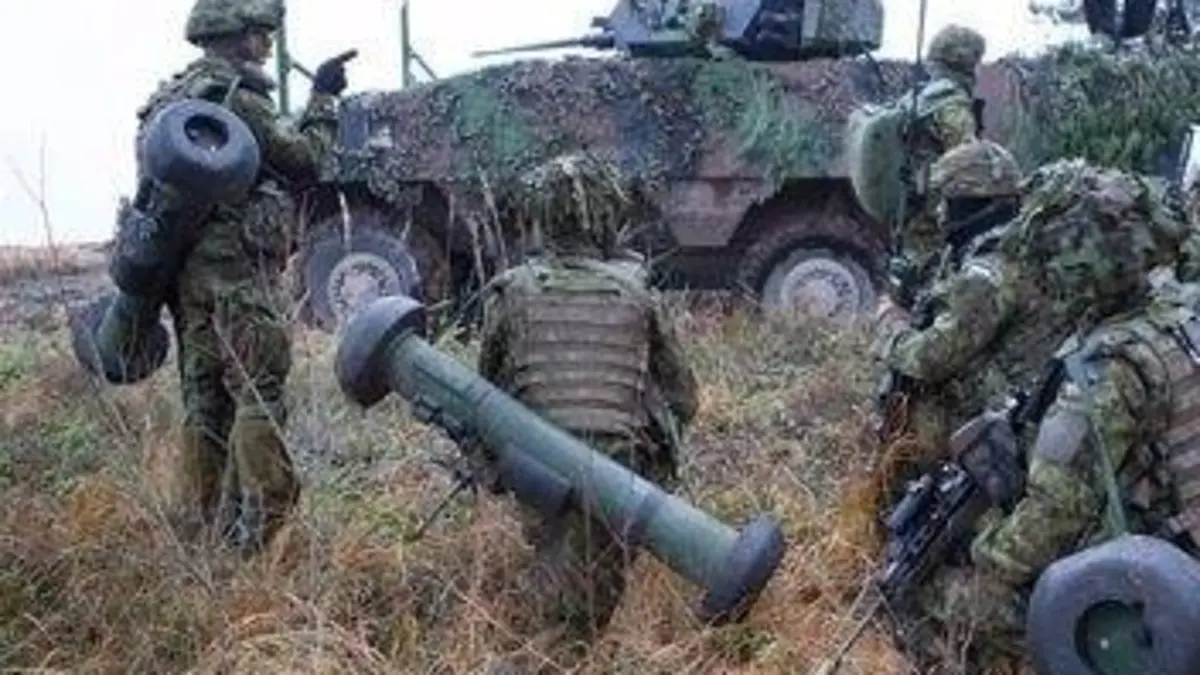 Le journal de la Défense Des soldats français dans la Baltique