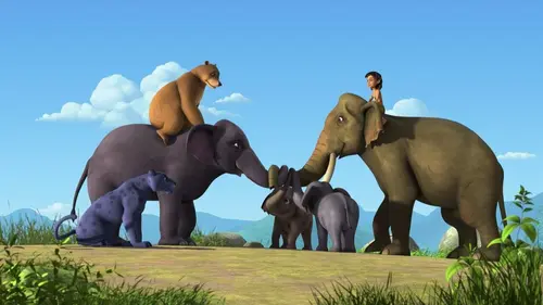 Le livre de la jungle S03E16 Hathi perd la tête