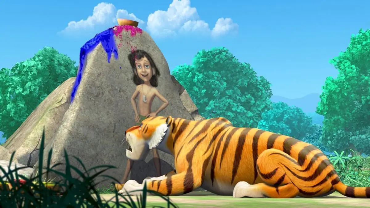 Le livre de la jungle S01E42 Mowgli l'artiste