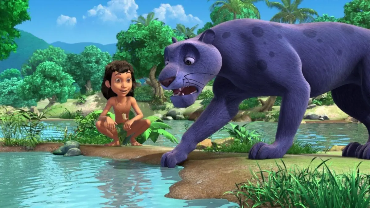 Le livre de la jungle S02E44 Ça mouille !