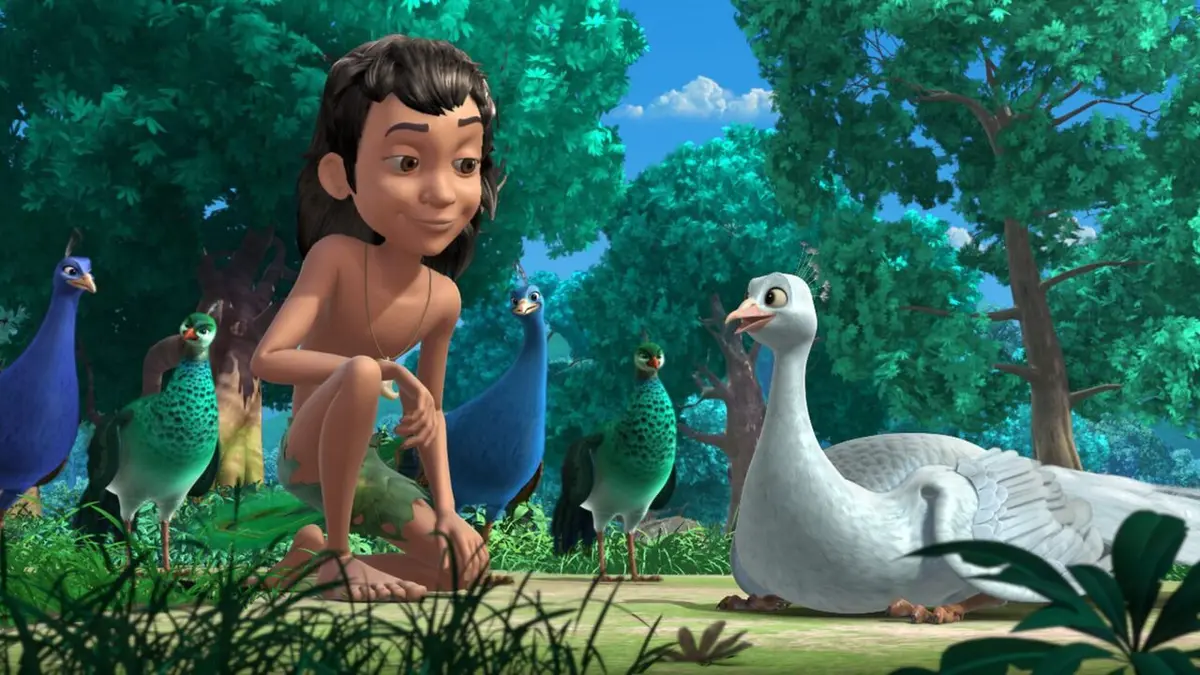 Le livre de la jungle S02E01 Pavo le paon