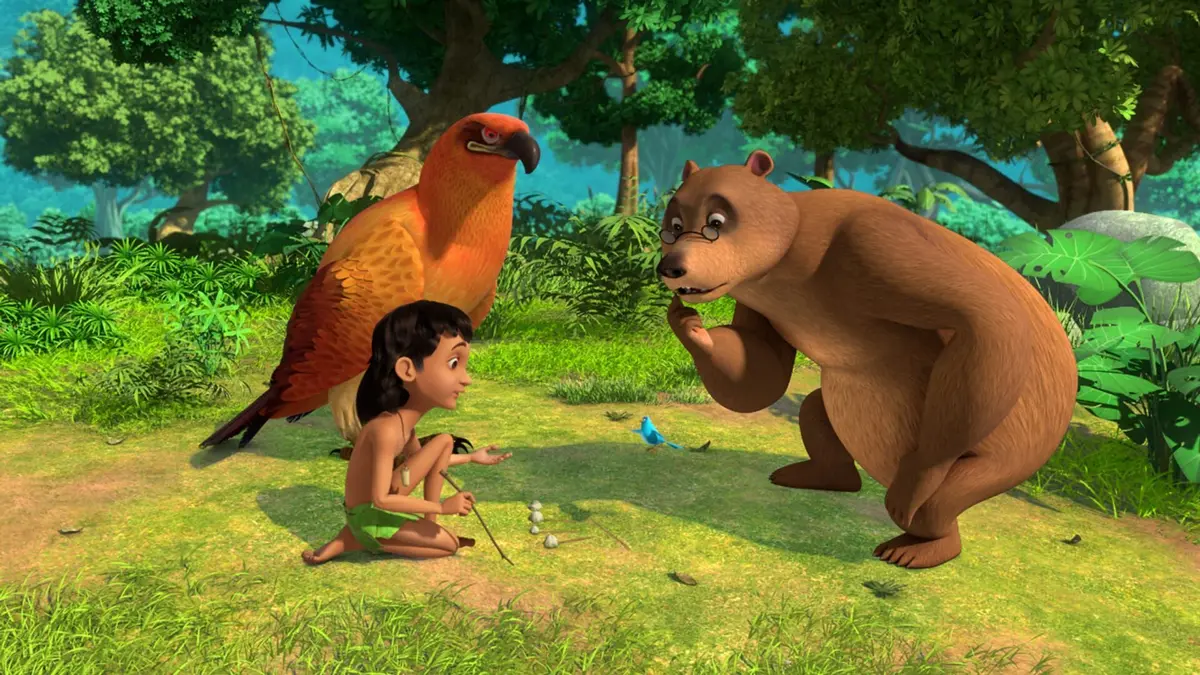 Le livre de la jungle S03E30 La plante porte-bonheur