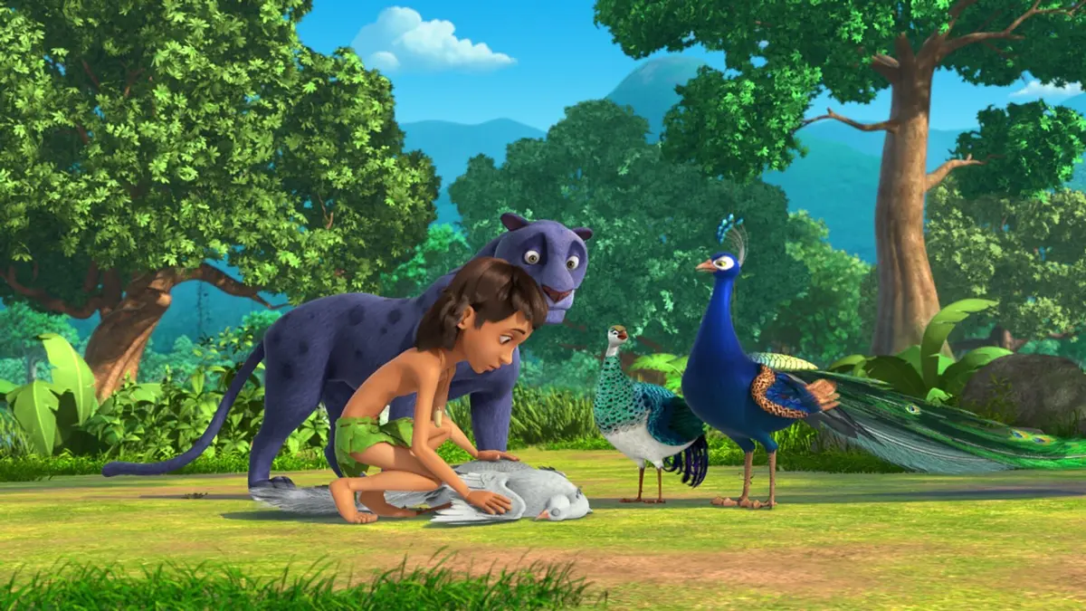 Le livre de la jungle S03E31 Quand la jungle dort