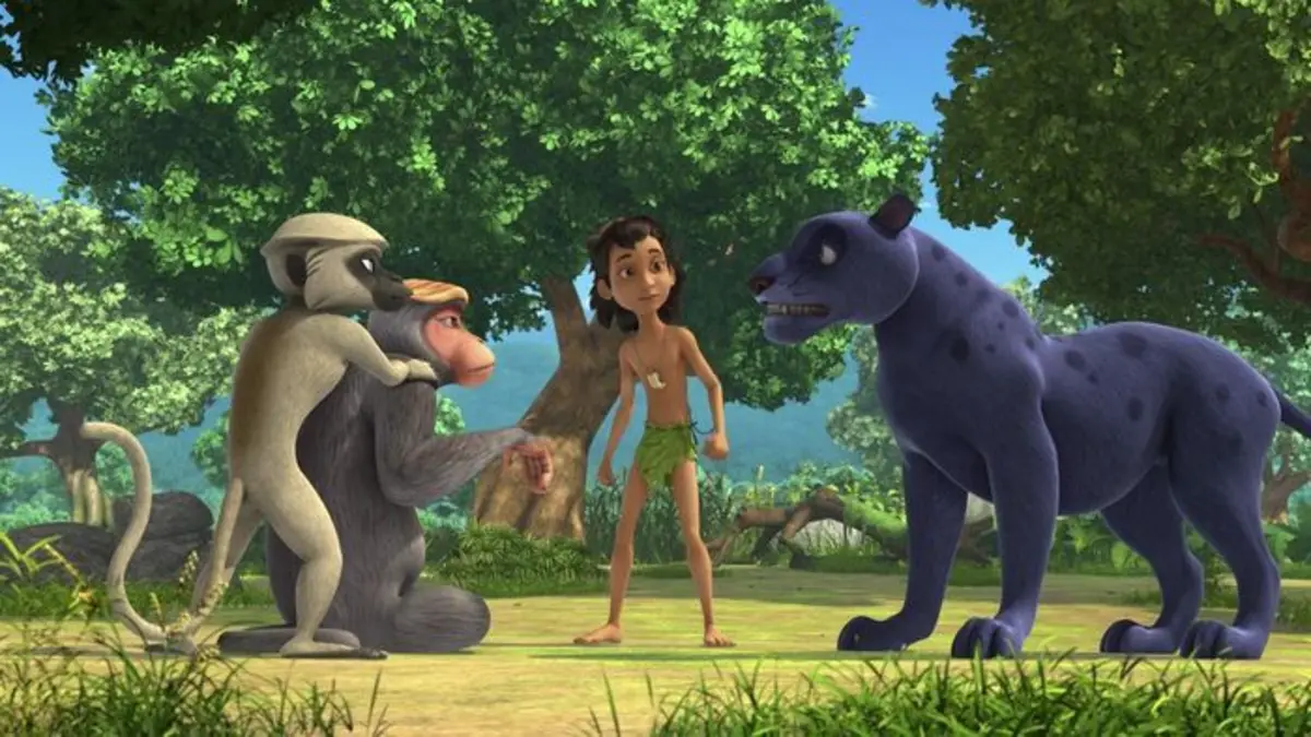Le livre de la jungle S03E35 Singerie