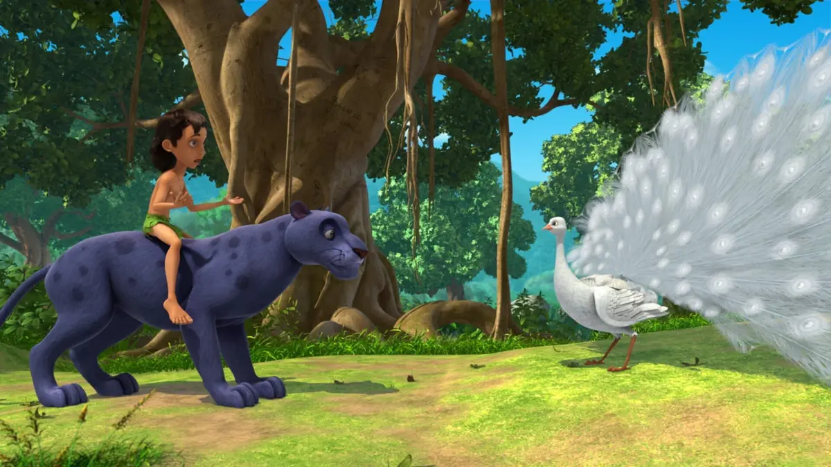Le livre de la jungle S03E38 Pavo l'intrépide
