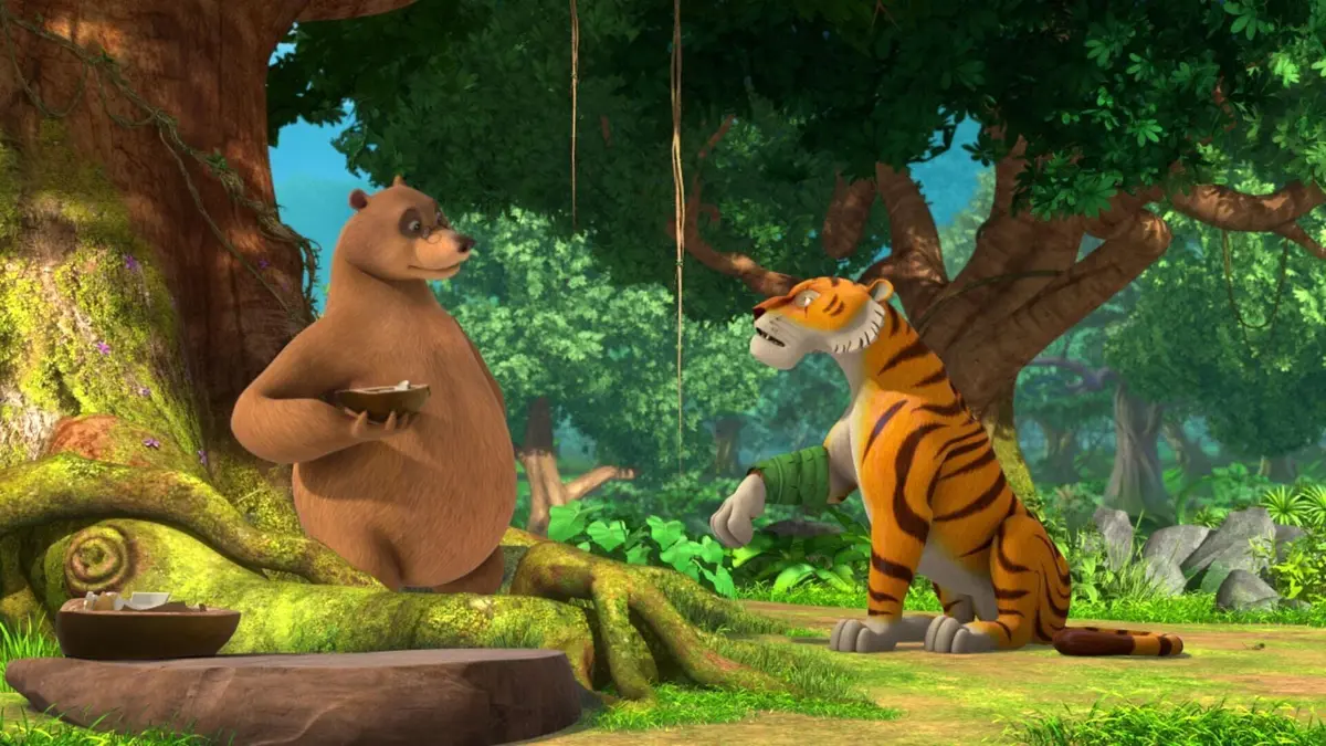 Le livre de la jungle S03E44 Vol plané
