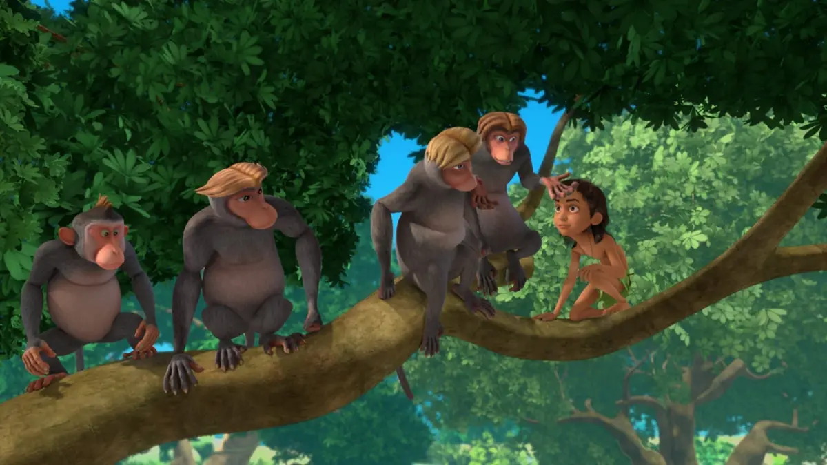Le livre de la jungle S03E49 Der singende Stock