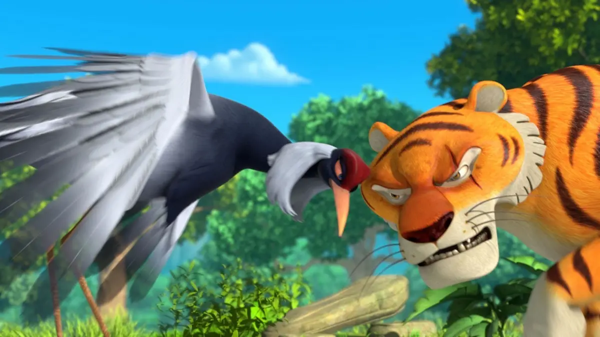 Le livre de la jungle S03E45 Coup de foudre