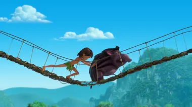 Le livre de la jungle S03E13 Le défi de Rana