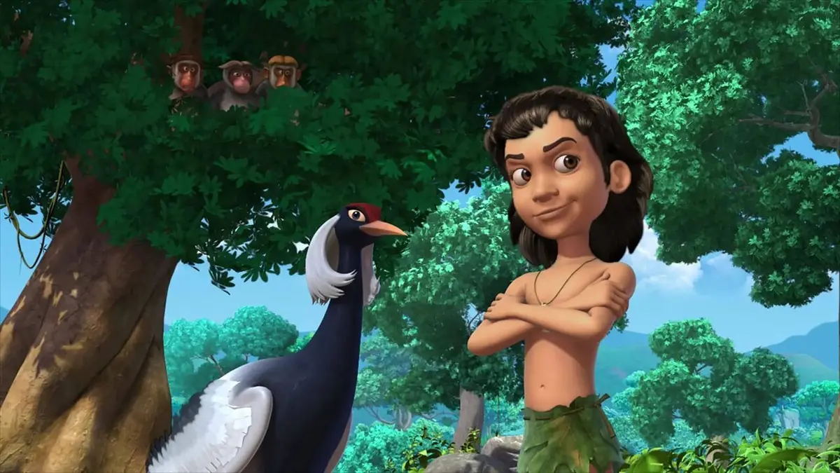 Visuel de Le livre de la jungle S03E48 Ein echter kleiner Mogli