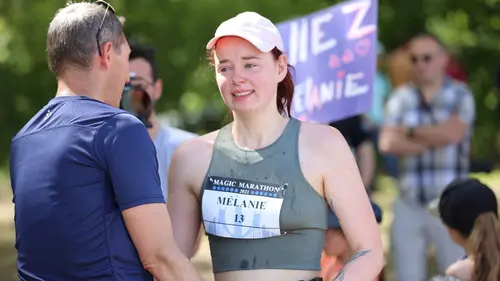 Le marathon sans fin 1 km à pied, ça use