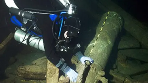 Le «Mars», épave mythique de la Baltique