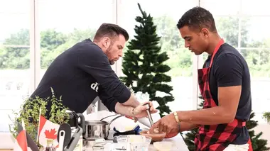 Le meilleur pâtissier célébrités S06E03 Canada : le séquoia carreauté